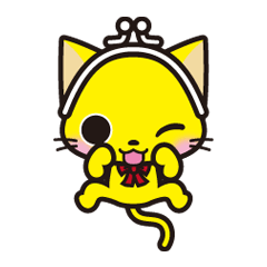 お財布ネコ ポーチ