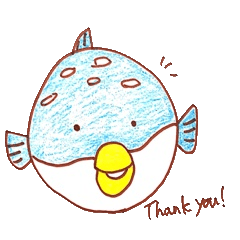 ゆるゆる海の生き物たち