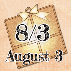 8月3日記念日BIGスタンプ