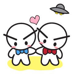 白玉だんごの宇宙人