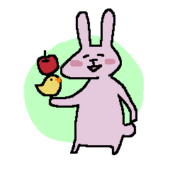 なんだかゆがんでるうさぎ<<2>>