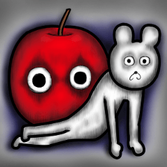 いろいろな恐怖のスタンプ