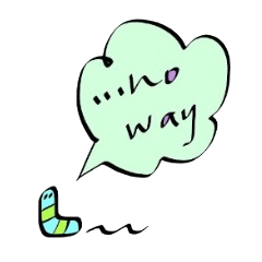 大人かわいい英語スタンプ