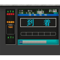 運転席のディスプレイ 5