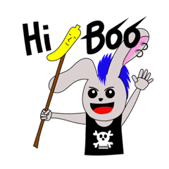 Rock bunny loving life 1