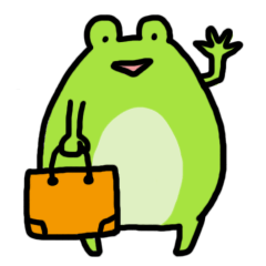 丸いカエル 仕事向け 敬語や丁寧な言葉