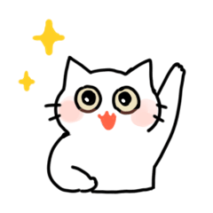 しろねこさん業務中