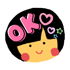 トモノコ シンプルなスタンプ