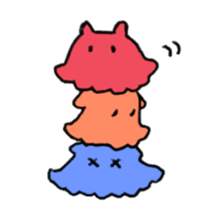 メンダコのような生き物