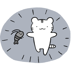 ホワイトタイガーとブラックタイガー