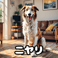 気まぐれボルゾイ40表情パック