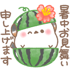 ゆるり♥️シマエナガさん【夏】