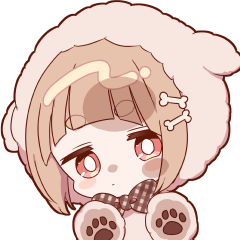 ゆるねこ女子スタンプ（わんこver）