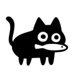 黒猫ねろまる ミニ