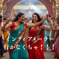 インディアメーラー限定オリジナルスタンプ