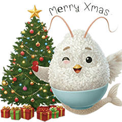 Merry Xmas Gohan Okazu Kub Khao Kub Pla3