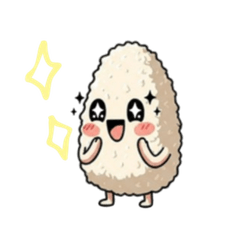Cute Rice Stickers!
