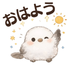 シマエナガ癒しスタンプ