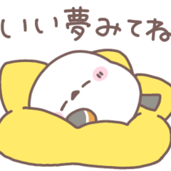 【動く】シンプル♥️シマエナガさん