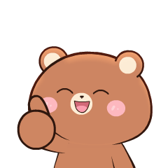 Bear Choco 5 : Animated Stickers