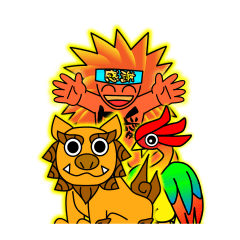 動く☆いつも感謝くん