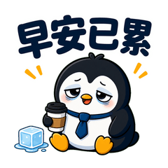 Exhausted Penguin Daily