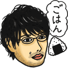 おしゃべりメンズ３【めがね１&ヒゲ】