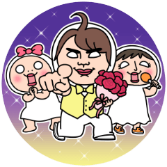 しろめちゃんとたれめちゃんとこいめくん