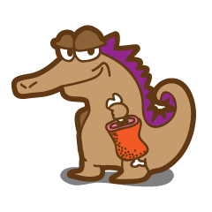 ぼっちな恐竜くん