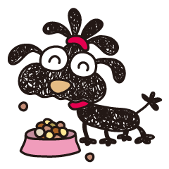 ちょびっとマンガ（プードルのムーさん）