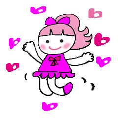 ピンクの好きなかわいい女の子2-日常パック