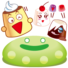 プリリンと仲間たち(Ver.日＆英）