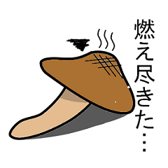 シンプルにきのこ