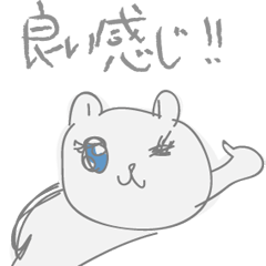 目の大きいくま