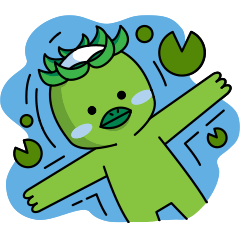 かっぱちゃんスタンプ