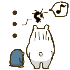 白いくまさん 02～友達と現れたG