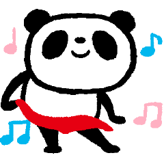 踊るパンツパンダ 4 運動不足