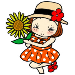 ひま子ちゃん363大人女子日常感動スタンプ