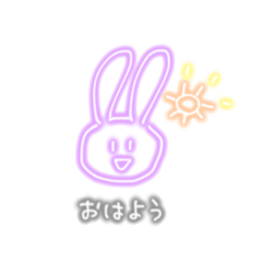 表情のレパートリーが乏しいうさ