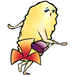 お嬢様はエビ天ぷら