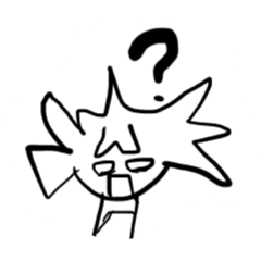 白黒なスタンプ？？？