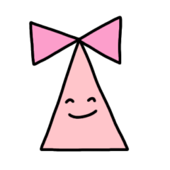 【笑顔】図形のスタンプ2