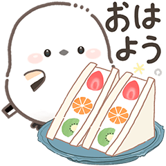 ずっと使える♡北欧風シマエナガカフェ