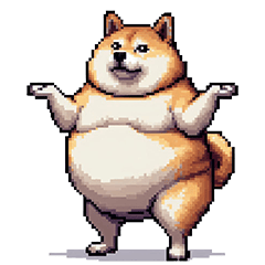 関西弁な太っちょ柴犬2