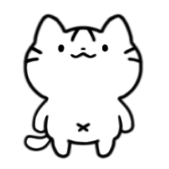 白トラねこ(日常)