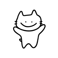 Muku Cat - A Mellow White Cat