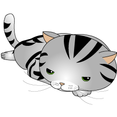 でぶアメショーのエンデのスタンプ２