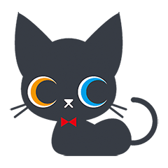 大人かわいい黒猫ちゃん【簡単な日常英語】