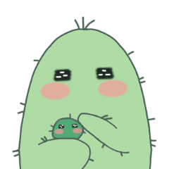 つんつるてんのサボテン