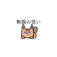 疲れてるどうぶつたち。